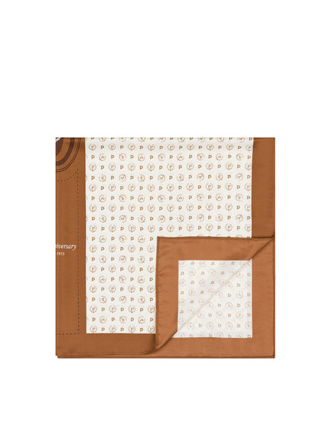 Heritage 70th Anniversary Scarf IVORY/BROWN
