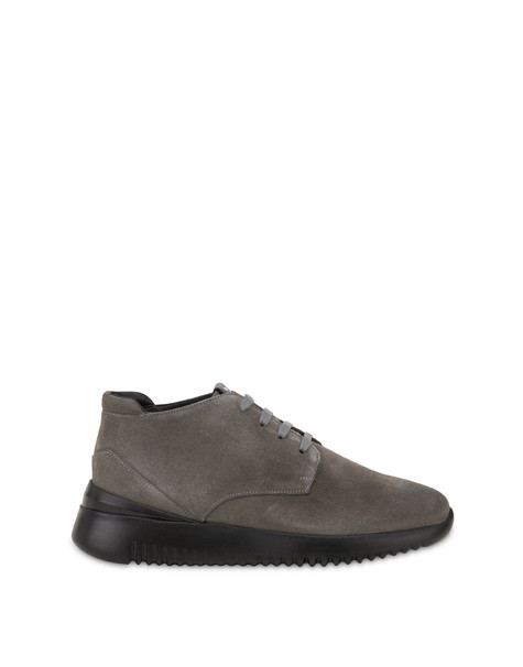 Desert Boot In Crosta Norfolk Grigio