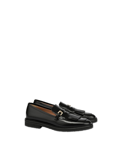 Camber Sand Loafer In Abraded Calfskin Black