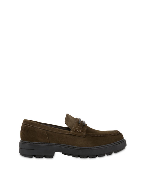 Kent Crust Moccasins Dark Brown