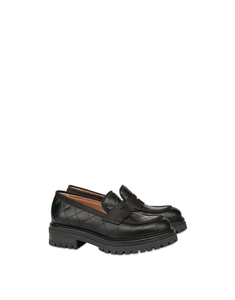 Waltzer Night Matelassé Loafers Black/black