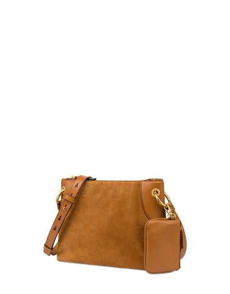 Anjia Shoulder Bag In Crust Leather 