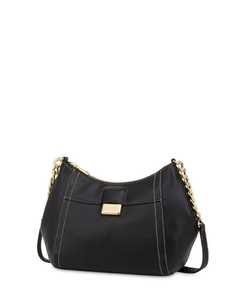 Bullion Hobo Bag Black