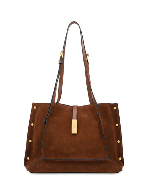 Austin Small Crust Leather Tote Bag 