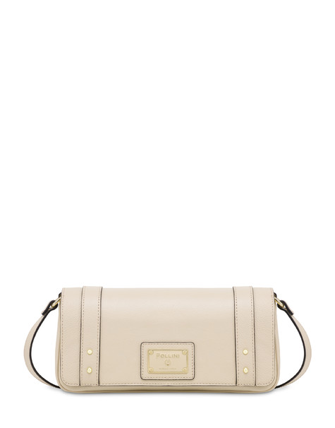 Serena Shoulder Bag In Calf Leather Ivory