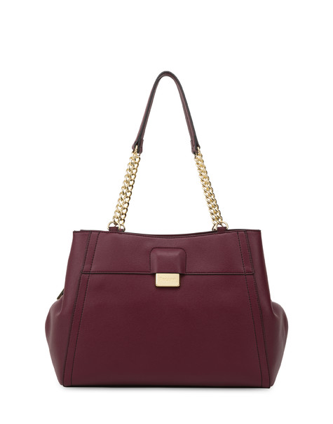 Bullion Shoulder Bag Burgundy