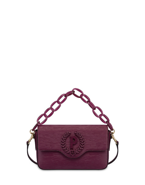 Candy Bag With Oversized Chain Burgundy