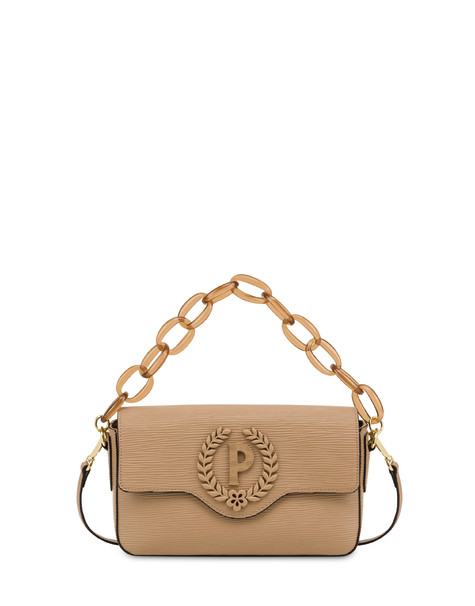 Candy Bag With Oversized Chain Taupe