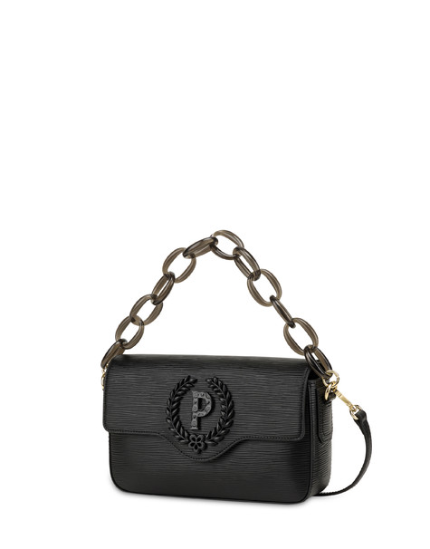 Candy Bag With Oversized Chain Black