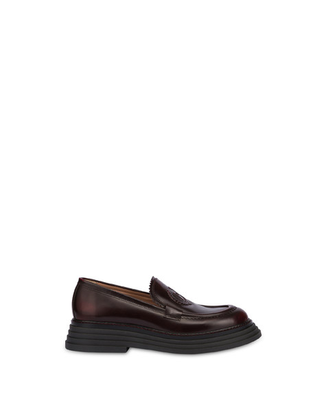 Stairway Loafer In Abraded Calfskin Must