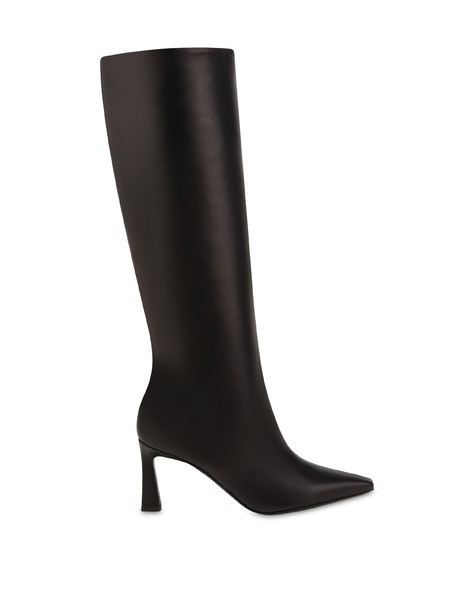 Sissi Nappa Leather Boots Black