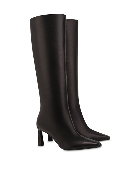 Sissi Nappa Leather Boots Black