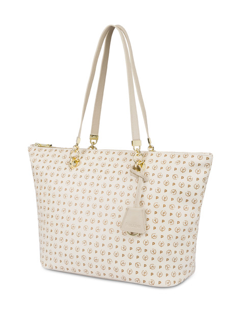 Heritage Soft Touch Shopping Bag Ivory/ivory