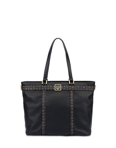 Overlay Tote Bag Black/black