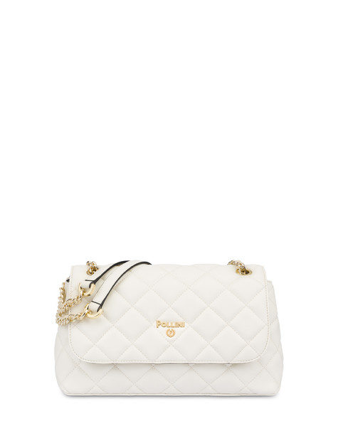 Waltzer Night Matelassé Shoulder Bag Ivory