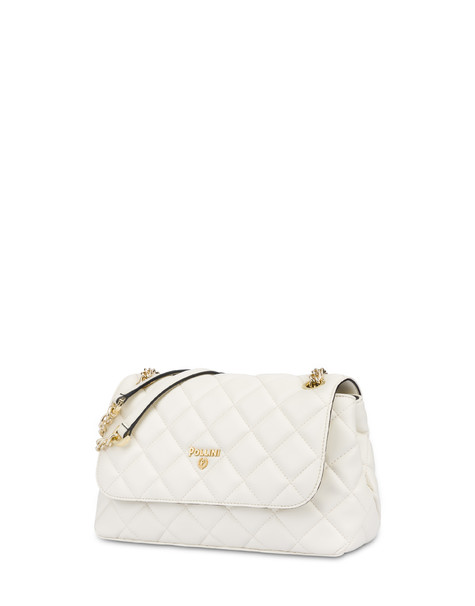 Waltzer Night Matelassé Shoulder Bag Ivory