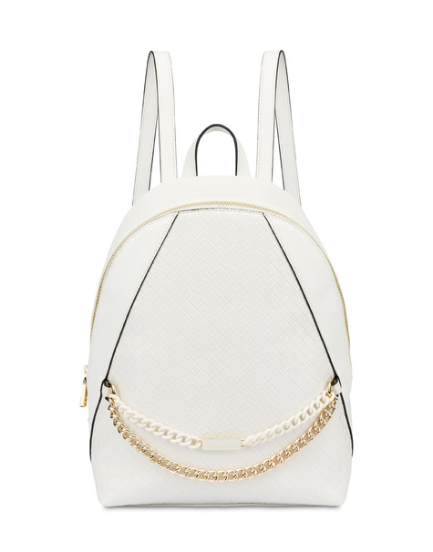 Link Woven Backpack Ivory/ivory