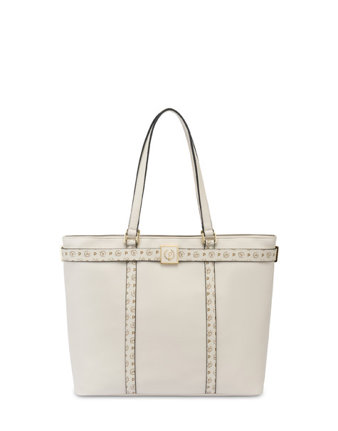 Overlay Tote Bag Ivory/ivory