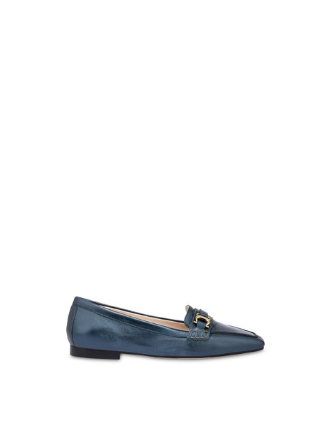 Uptown Metallic Nappa Leather Loafers 