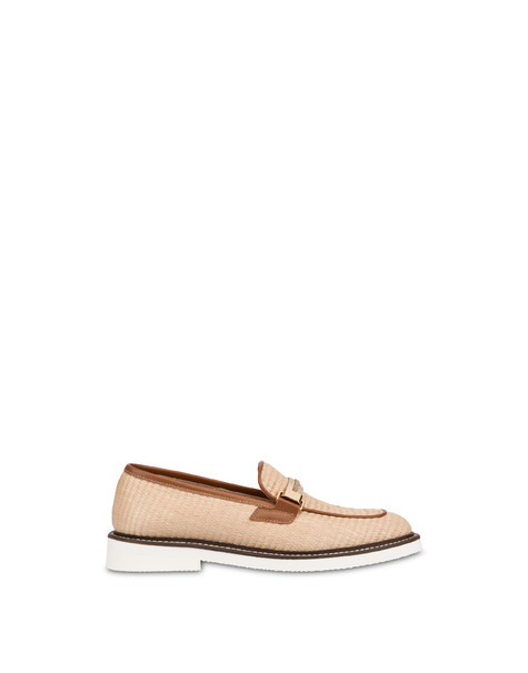 Mannish Raffia Loafers Desert/rodeo