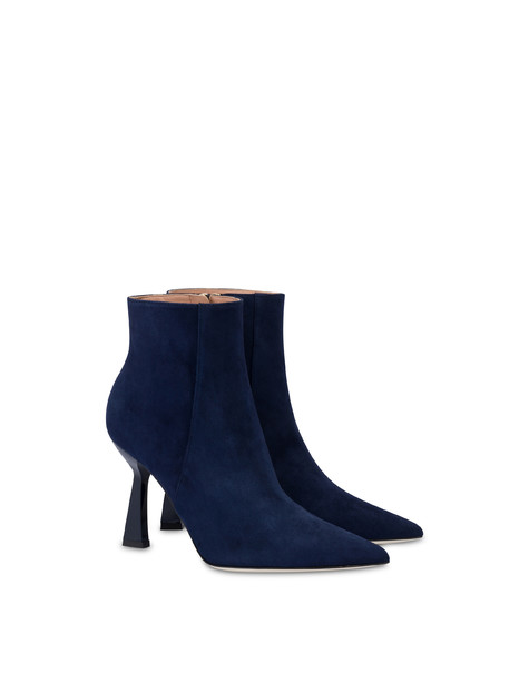 Advance Suede Ankle Boots Navy Blue