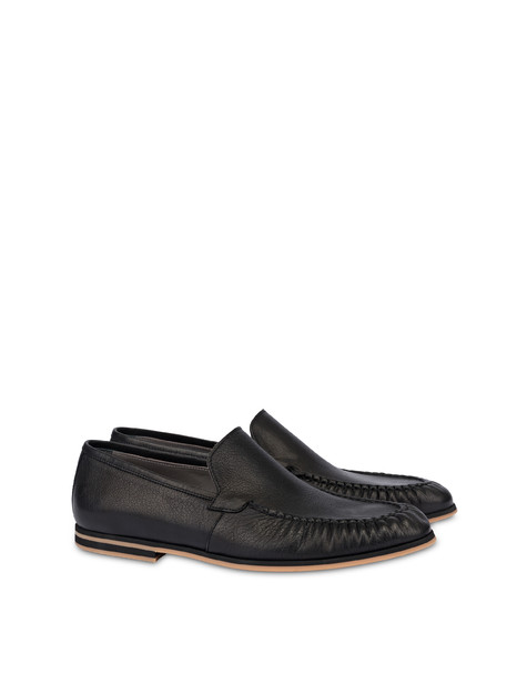 San Diego Nappa Leather Loafers Black