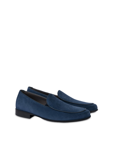 Mocassini In Crosta Summer Light Blu