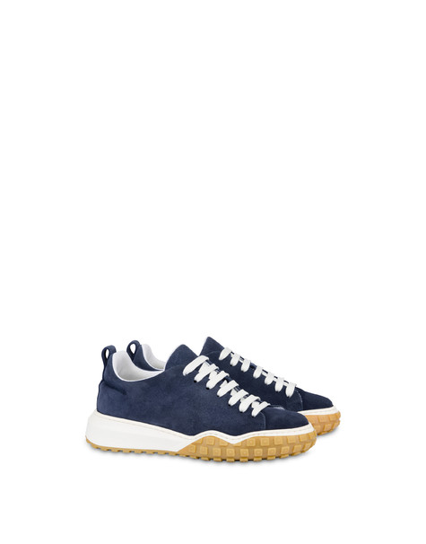 Runabout Split Leather Sneakers 