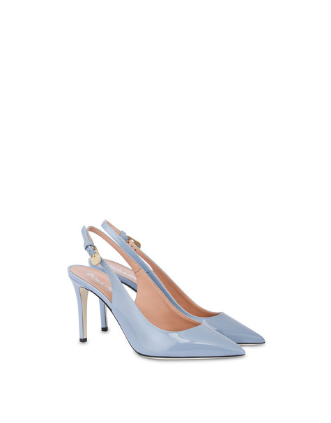 Slingback In Vernice Essential Sky