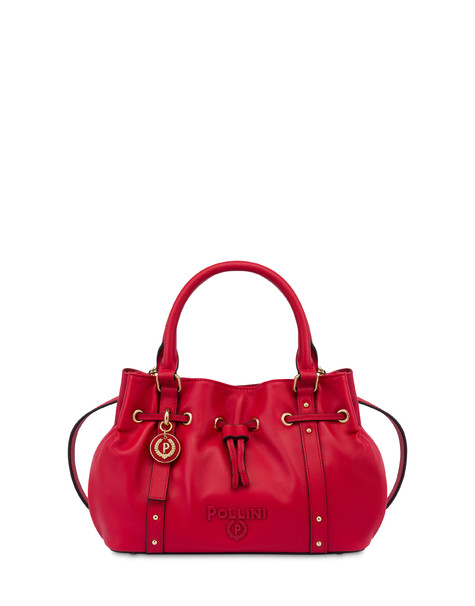 Serena Small Nappa Leather Bag Red/red