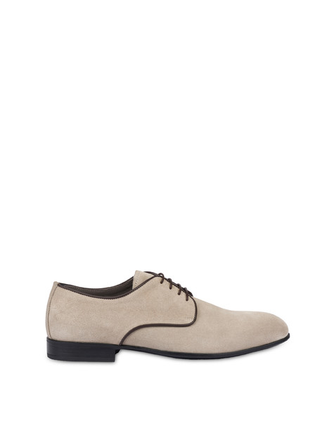 Summer Light Split Leather Derby Beige