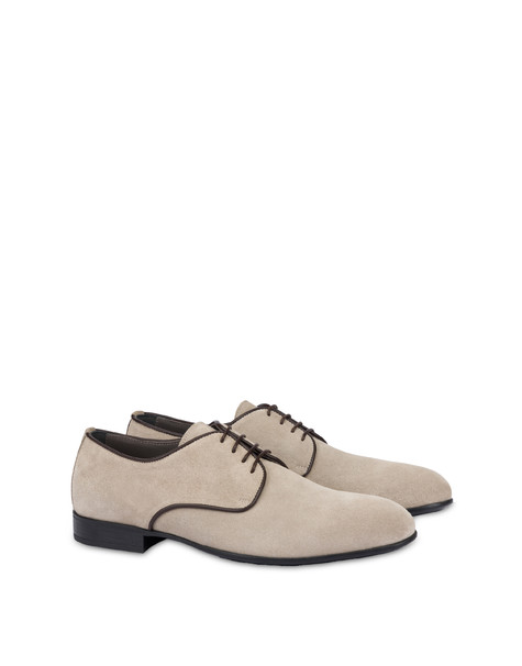 Summer Light Split Leather Derby Beige