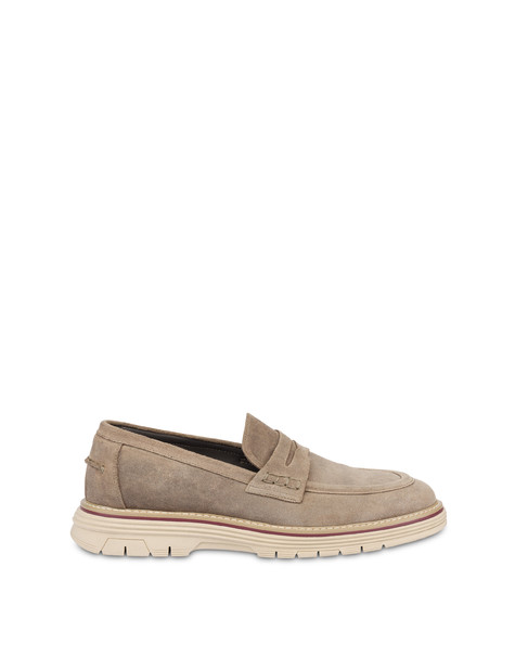 Arizona Suede Moccasins Beige