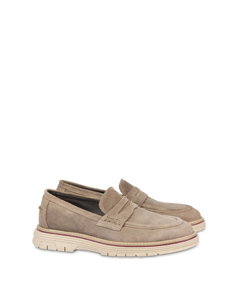 Arizona Suede Moccasins Beige