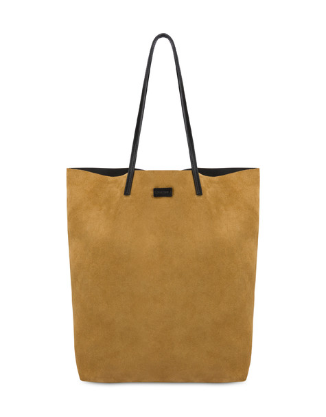 Soul Split Leather Shopping Bag Camel