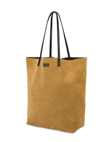 Soul Split Leather Shopping Bag Camel