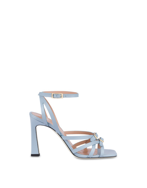 Double Sandals With Ankle Strap Sky