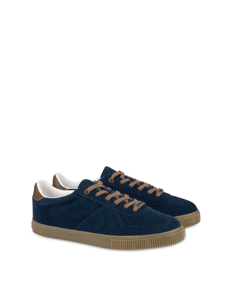 Venice Split Leather Sneakers Blue