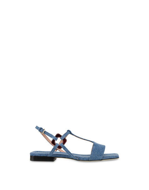 Flat-sandalen Between The Lines Aus Denim 