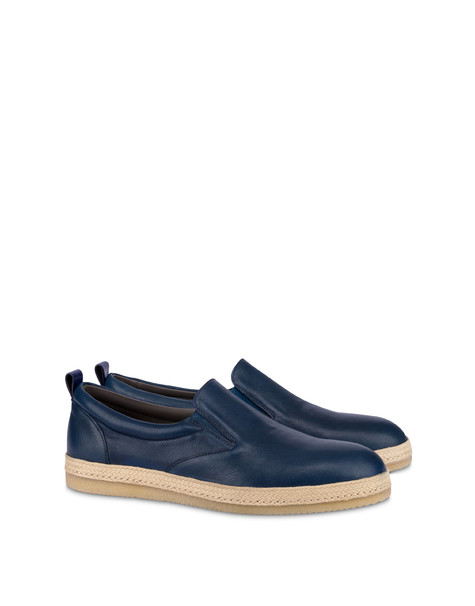 Slip On In Capra Santa Monica Blu