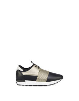 Shiny Elastic Run slip-on sneakers Photo 1