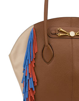 Aris double handle bag in calfskin Photo 5