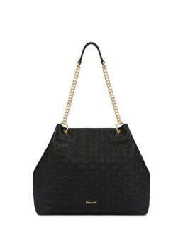 Heritage Logo Embossed hobo bag Photo 1