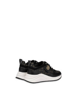 Sneakers in calf leather and PVC Logo Heritage Photo 3