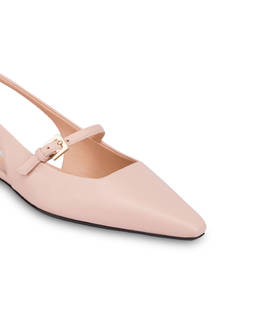 Ballerine slingback in nappa Cote d'azur Photo 4