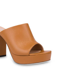 Mules con tacco alto Seventies Photo 4