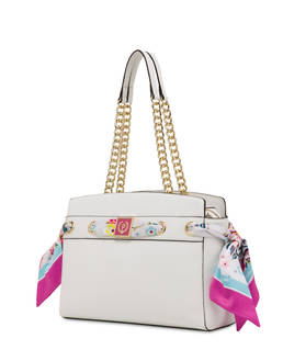 Flower Garden shoulder bag with scarf Photo 2