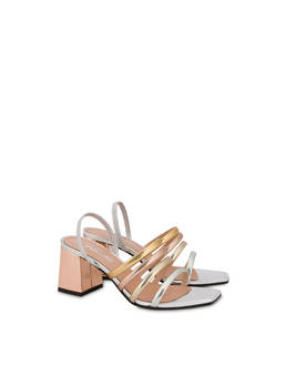 Golden Rainbow metallic sandals Photo 2