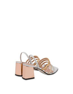 Golden Rainbow metallic sandals Photo 3