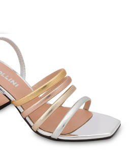 Metallic-Sandalen Golden Rainbow Photo 4